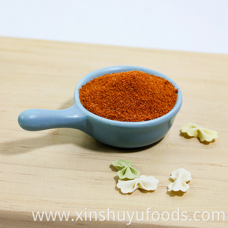 Dehydrated bell pepper powder